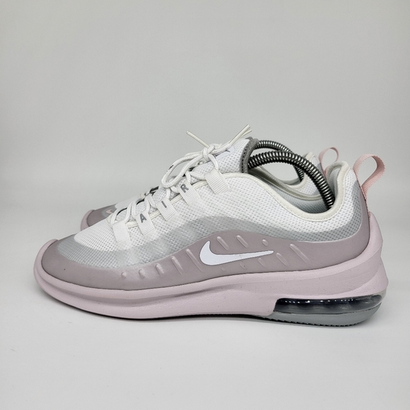 Nike WMNS Air Max Axis White Barely Rose Running Shoes - Picture 2 of 8